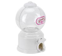 Aumotop Mini Money Saving Box Exquisite Candy Storage Machine for Kids Children, Plastic Cute Sweets Dispenser Gifts for Bachelor Parties Wedding Birthday Baby Shower, 1 X Money Candy Box (White)