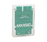 Aumotop MX4SIO SIO2SD Micro Storage Card Reader Adapter For Premium ABS Material Durable For OPL Homebrew Software (Transparent White)