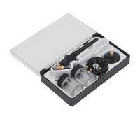 Aumotop Nails Cordless Airbrush Kit Portable Mini Model Painting Cake Decorating Single Action Lower Pot Spray Dia 0.8mm, Accurate Control for Airbrush Painting, Ideal for Art and Manicures