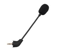 Aumotop Omni Directional Flexible Microphone for Cloud Wired Headset, Replacement Game Mic with Foam Cover for Gaming, 3.5mm Plug, Suitable Cloud X and II