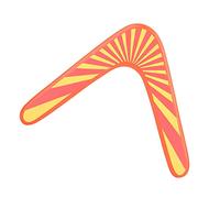 Aumotop Outdoor Wooden V Shaped Boomerang Toy, 33cm Size | Professional handmade, suitable for various winds, wear-resistant
