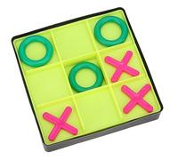 Aumotop OX Chess Board Game, Fun and Educational Toy for Brain Development, Suitable for Ages 3 and Up, Lightweight Plastic, Indoor Outdoor Activities