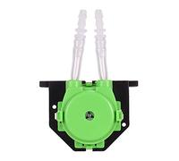 Aumotop Peristaltic Pump Mini Self-Priming Liquid Dosing Pump for Aquarium Laboratory Analysis, Black/Green, DC12V Family Use (3mmX5mm)