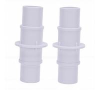 Aumotop Pool Hose Adapter, 1-1/4in or 1-1/2in Size | PVC material, for above ground pools, reduces hose friction, complete kit