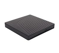 Aumotop Portable External CD Drive Box with 5Gbps Transfer Rate, USB 3.0 CD ROM Optical Player Drive Box for Various Operating Systems - Applicable for 12.7mm DVD RW , Black Color