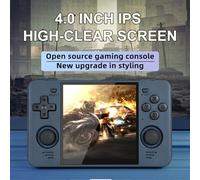 Aumotop Portable High-Clear Handheld Game Console for Video Game Enthusiasts, Open Source System Support Mainstream 64-bit 3D Simulators, 4.0-inch IPS Screen for Long Battery Life Play on TV (64G)