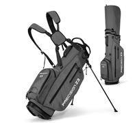 Aumotop Portable Lightweight Bag With Stand AntiFriction Dual ShoulderStrap for Easy Open for Enthusiasts Nylon Gray (Grey)