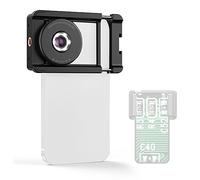 Aumotop Portable Microscope with Automatic Focusing Design & 6 LED Lights-No Need APP Multifunctional Microscope for Research and Study, Lightweight ABS+Aluminum, 2.95 * 2.95 * .17in