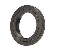 Aumotop Precise T2/T Telephoto Mirror Lens Adapter Ring Black Metal Manual Focus for Cameras, Easy Install for Cameras