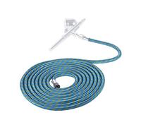 Aumotop Premium Nylon Braided Airbrush Hose 10ft for Iwata Devilbiss,10-foot Nylon Braided Hose for Drawing Tattoo Artists, / 10ft