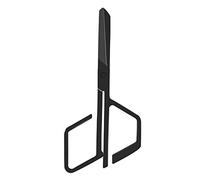 Aumotop Professional Stainless Steel Facial Hair Scissors Safe Nose Hair Scissor for Men & Women Beauty Grooming Tool