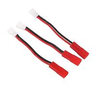 Aumotop RC JST Plug Adapter Premium Materials MX2.0 to JST Connector for RGT AXIAL SCX24 1/24 RC Cars, 74mm Plug Converter