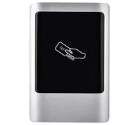Aumotop Reader Durable Metal Access Card Reader for Outdoor Security Management IP65 Touch Screen 1 Unit (IC)