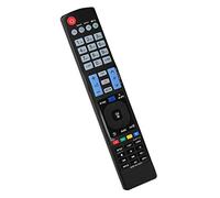 Aumotop Remote Control Controller for AKB73615303, Long Transmission Distance TV Controller, Convenient Operation for 2012 LED LCD TV Series - Lightweight ABS