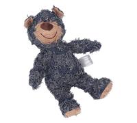 Aumotop Robust Bear Plush Dog Toy Squeaky and Durable for Anxiety Relief for Active Dogs 5.91x8.67in (Blue)