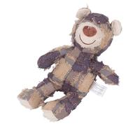 Aumotop Robust Bear Plush Dog Toy Squeaky and Durable for Anxiety Relief for Active Dogs 5.91x8.67in (Purple)
