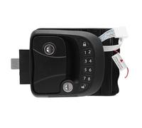 Aumotop RV Door Lock Latch Keyless Entry Zinc Alloy Remote Control Security for Trailers Motorhomes 104 X 120 Mm (Right Side)