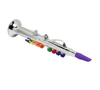Aumotop Safe Toy Clarinet Resistant Plastic Wind Musical Instrument Aspiring Music Lovers