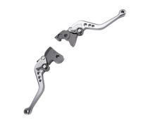 Aumotop Short Anodized Motorcycle Brake Clutch Lever Pair for Classic Reborn 350 - Modern Technology Upgrade - Perfect Fit for Classic Reborn 350 and Super Meteor 650 Models (Ti)