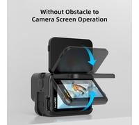 Aumotop Silicone Case for Ace Pro Camera, Protective Cover with Lens Cap, for Seamless User Experience, Ideal Outdoor Enthusiasts, Black (#2)