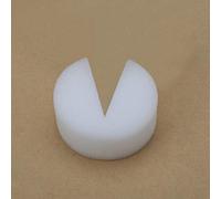 Aumotop Soilless Plant Sponge Pack 50pcs Efficient Vegetable Growth for Greenhouse Cultivation White 1.2" Height (44 * 30mm)