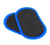 Aumotop Sport Gliding Discs for Leg Slimming Bodybuilding Yoga Training Blue HDPE/LDPE Plastic