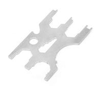 Aumotop Stainless Steel Scuba Diving Multi Tool Lightweight Practical Compact for Regulator Repairing Equipment 8.5x5.3cm