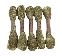 Aumotop Teeth Grinding Branch Rabbit Chew Sticks Rich in Multi-Vitamins for Golden Bears, 5PCS