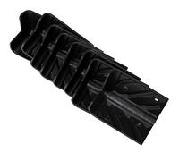 Aumotop Thickening Speaker Corner Protector High Quality Plastic Right-Angle Wrap Angle with Screw Kits/Stage Professional Speakers/Black/8PCS