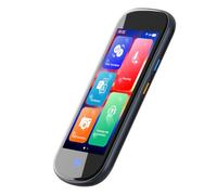 Aumotop Translator Device Smart Voice/Photo Translation 130+ Languages Portable for Learning Travel, 2000mAh Gray PC 13.1x5.7cm