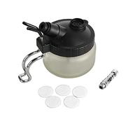 Aumotop Universal Airbrush Cleaning Bottle Efficient Cleaning Pot with Holder, Suitable for Airbrush Paint, Easy To Use