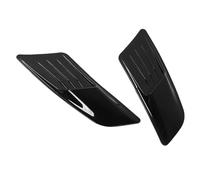 Aumotop Universal Car Hood Vent Cover Durable ABS Bonnet Vent Trim Replacement for Corolla E90 350Z 2x Hood Air Vents with Easy Installation for Better Cooling