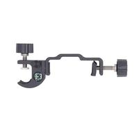 Aumotop Universal Data Collector Bracket Wear-Resistant Aluminum Alloy Holder with Compass Design for Surveying Compact Data Collector Mount for Engineering Construction