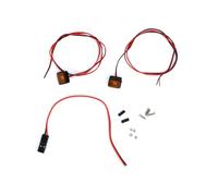 Aumotop Upgrade Your RC Car with RC Car LED Lights Premium Plastic Easy Installation Lights for Remote Control Cars Positive and Negative Power Ideal for Enhancing Realism and Customizing Appearance