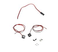 Aumotop Upgrade Your RC Car with RC Car LED Lights Premium Plastic Easy Installation Lights for Remote Control Cars Positive and Negative Power Ideal for Enhancing Realism and Customizing Appearance