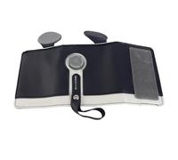 Aumotop USB Bottle Warmer Sleeve Constant Temperature Heating Portable Baby Milk Warmer for Breastfeeding Night Feeding Made from PU Leather (Blue)