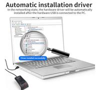 Aumotop USB Fingerprint Scanner Easy-to-Use Biometric Reader for PC Laptop - Enhanced Security for Personal Data Protection