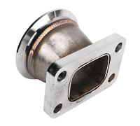 Aumotop "V Band Flange Adapter" Rust Proof Smooth Flow for T3 Turbo for All Cars and Trucks Stainless Steel