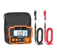 Aumotop Voltmeter Insulation Meter Portable MegOhm Tester with Wide Measurement Range for Mechanical Equipment