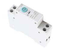 Aumotop WIFI Smart Switch Breaker Intelligent Remote Control for Home Automation Cycle Timing Module 1P+N with Flame Retardant PA66 (10A)