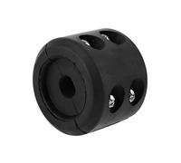 Aumotop Winch Split Cable Hook Stopper Protective Kit for ATV UTV, Rubber Material, Black Color, 1 X Kit Included, Suitable for Off-road Vehicles