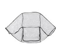 Aumotop Windproof Baby Stroller Rain Cover Transparent Protection for Pushchair and Buggy in PVC Material