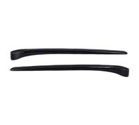 Aumotop Windshield A Pillar Trim Fadeless Sunproof Weatherproof for Enhanced Aesthetics Easy Installation Set of 2 for Car Lovers (Black with Primer)