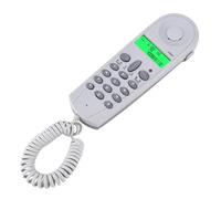 Aumotop Wired Telephone Tester Essential Lineman Test Phone for Residential Professional Phone Line Testing, Wire-Receiving Function, Redial Feature (Gray)