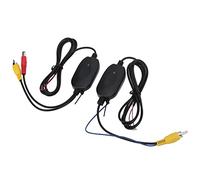 Aumotop Wireless Car Backup Camera Transmitter Receiver Kit for Easy Installation GPS AVIN Interface Stable Transmission for In-Car Monitor Home Surveillance (With DVD cable)