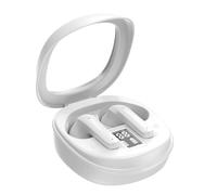 Aumotop Wireless Noise Cancelling Earbuds Advanced BT 5.4 Technology for Gaming Running HD Calls for Sports Enthusiasts YW17 White