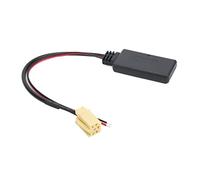 Aumotop Wireless Stereo Adapter Cable for Smart ForTwo 451 2007-, Stable Connection Easy to Use for Car Radio, ABS Material