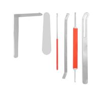 Aumotop Woodwind Professional Repair Kit Durable Steel Maintenance Tools for Saxophone Flute Clarinet Piccolo Emergency Adjustment Set for Musicians Silver