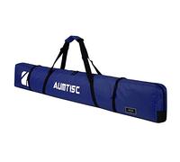AUMTISC Ski Kit Bags Single Travel Winter Sports Bag Padded to Transport Skis Gear Pocket with Adjustable Handle Blue 170cm
