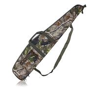AUMTISC Soft Rifle-Cases Long Single Gun Case for Shotgun or Rifle Outdoors Range Hunting Shooting Firearm Transportation Cases with Foam Padding Classic Carry Gun Bag Camouflage 44"